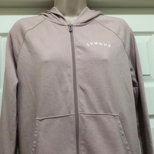 EUC Under Armour Light Pink Loose Hoodie Size S